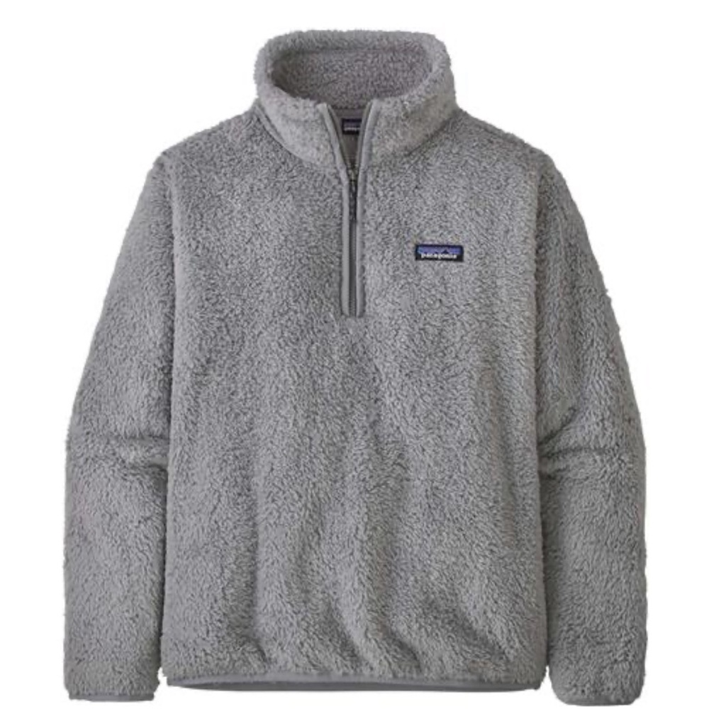 Patagonia Gray Sherpa Fleece Jacket
